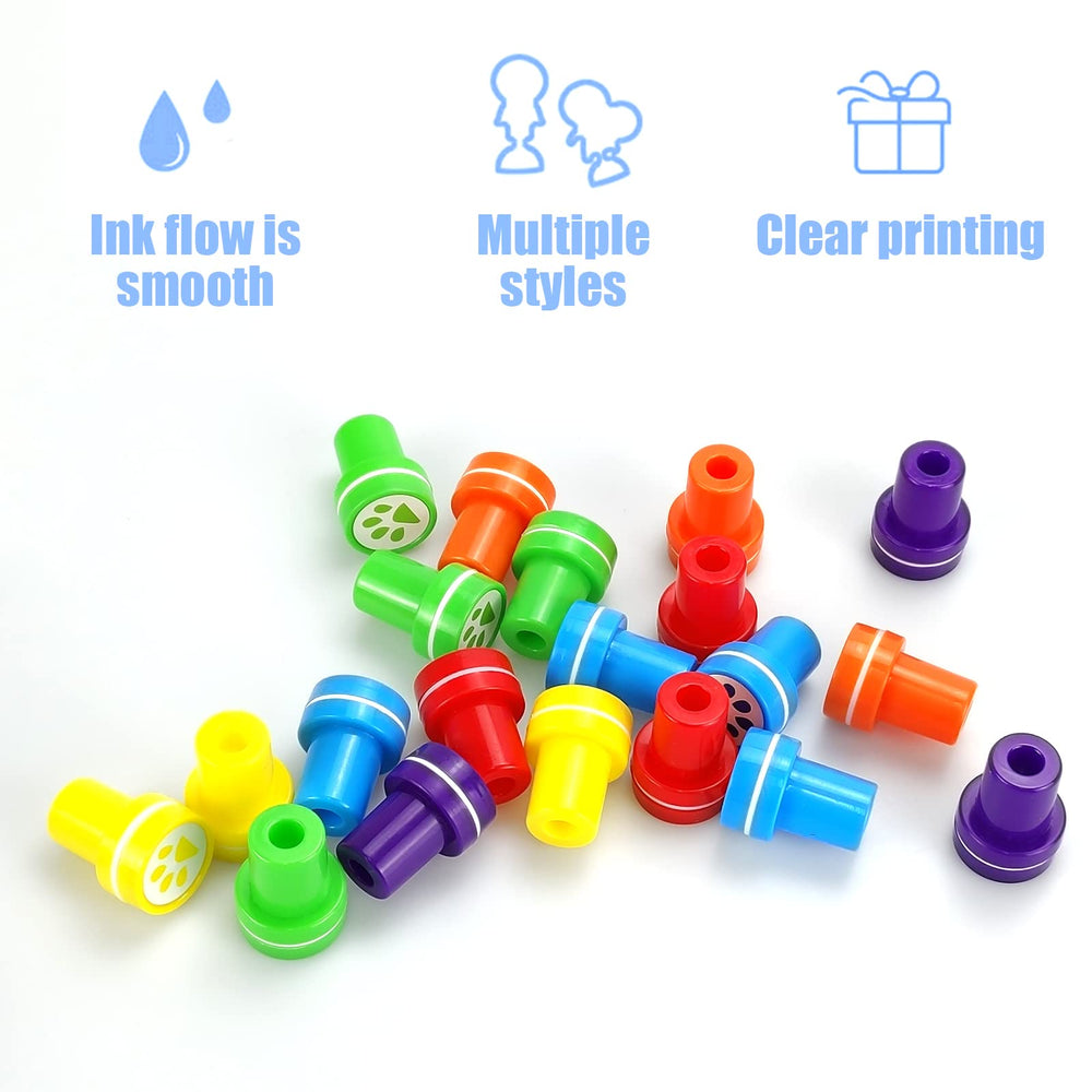 AHKUNMT paw stampers blue spark creativity in projects and displays