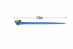 Ahlsense blue cartoon snake full body 13-inch bendable for creative play