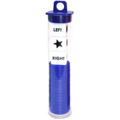 Ahoper Left Right Center dice game blue bundle with portable travel case.