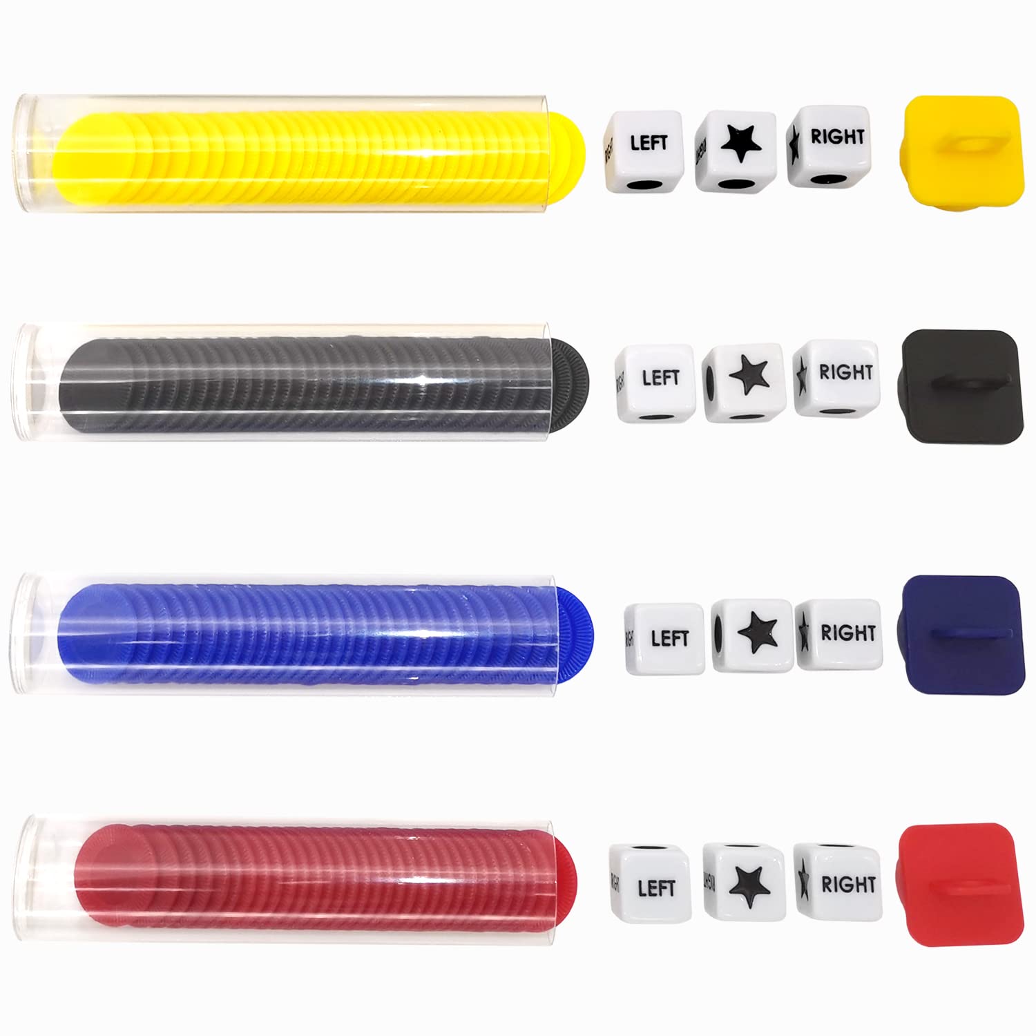 Ahoper round tube storage keeps game compact during travel.