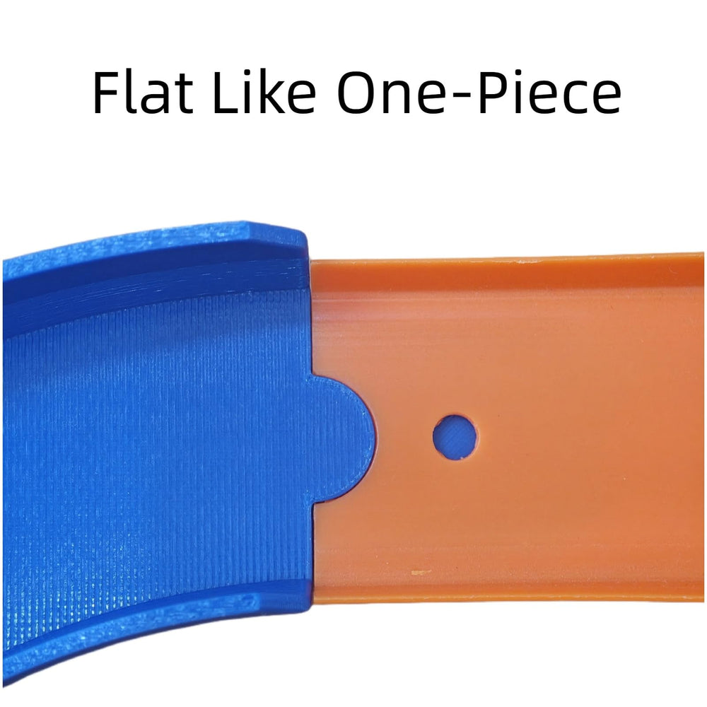AHPOON eco-friendly PETG 3D printed track connector for durable playtime.
