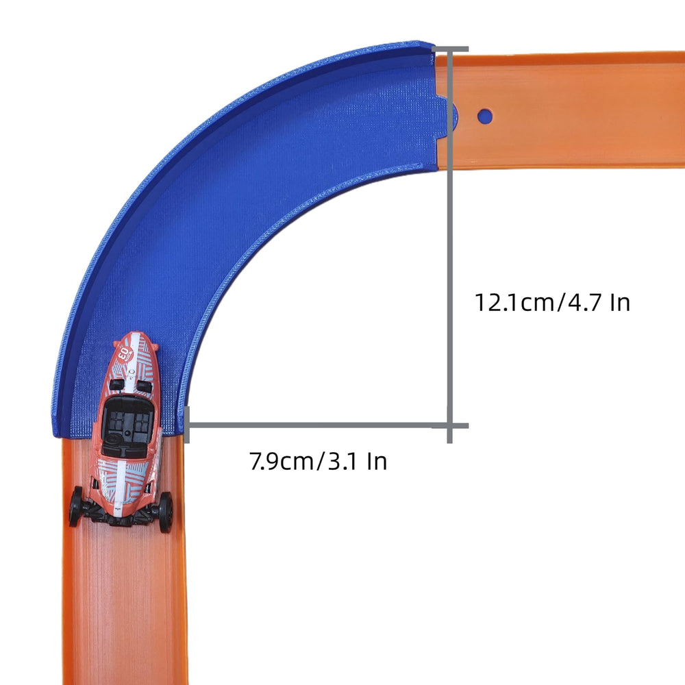 Ahpoon track connectors Size L for sturdy track expansion