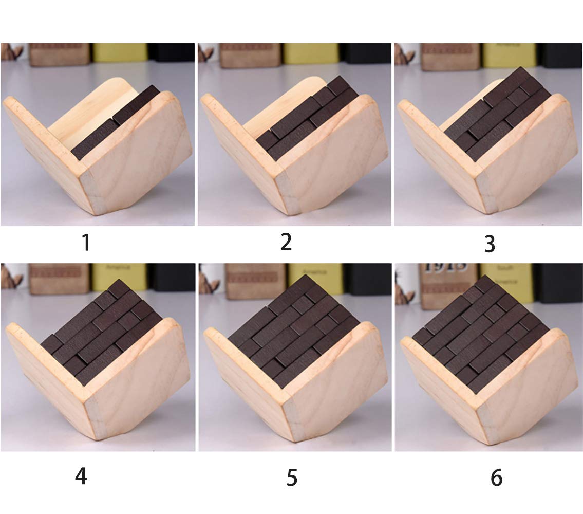 Ahyuan gift-packaged brain teaser, ideal as a stocking stuffer and party favor.