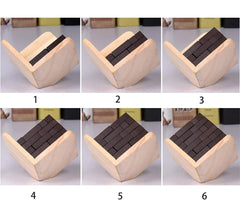 Ahyuan gift-packaged brain teaser, ideal as a stocking stuffer and party favor.