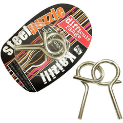 Ahyuan high-carbon steel puzzles with smooth nickel finish ensure lasting durability.