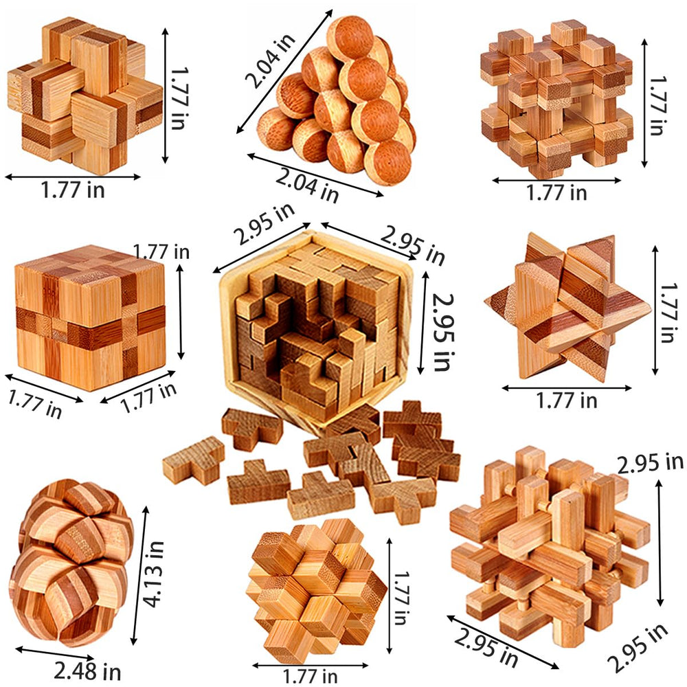 Ahyuan puzzles support focused, relaxed play and quiet concentration