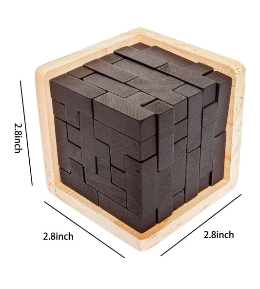 Ahyuan T-shaped puzzle pieces arranged for endless assembly possibilities.