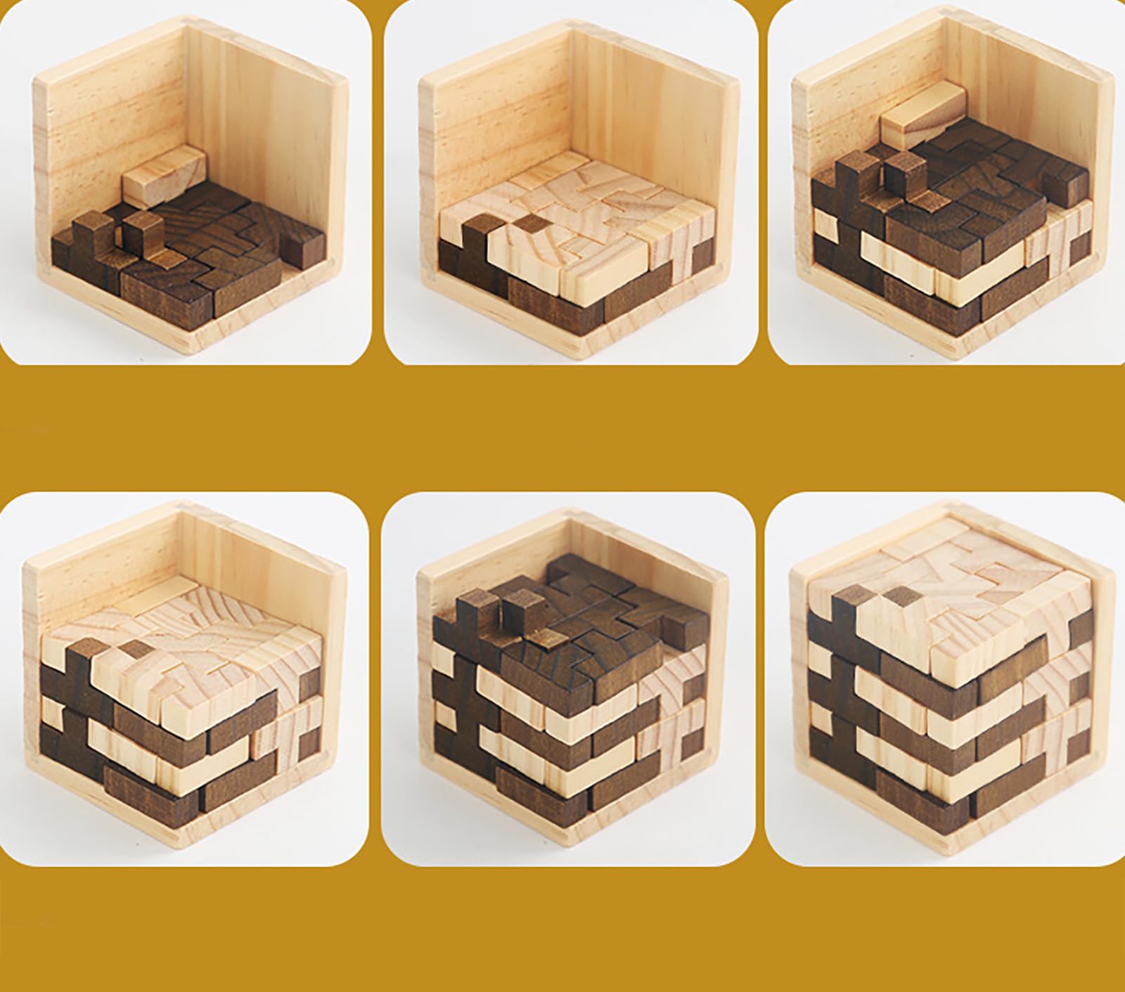 Ahyuan wooden geometry pattern blocks demonstrating color and shape recognition