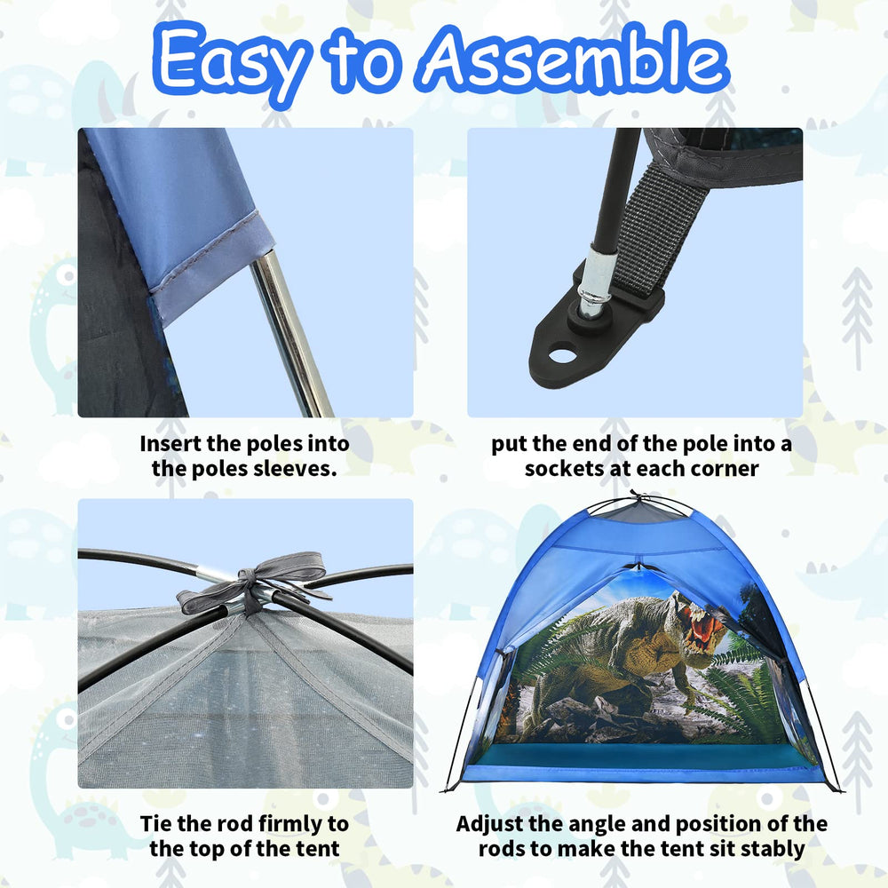 Ai-Uchoice dinosaur tent dimensions 48x48x43 inches for ample space