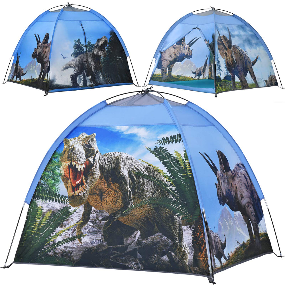 Ai-Uchoice Dinosaur tent front view for imaginative play