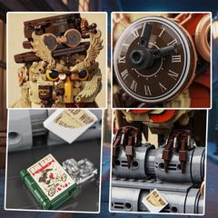 AibangBuildzy Detective Owl building process demonstrates clear steps for satisfying assembly