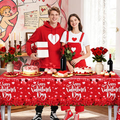 AIBIIN waterproof disposable table cover protects surfaces during events