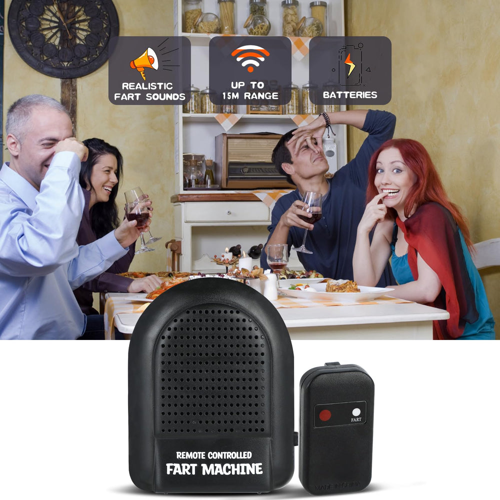 Aibitu eight-voice fart sounds collection for realistic office pranks.