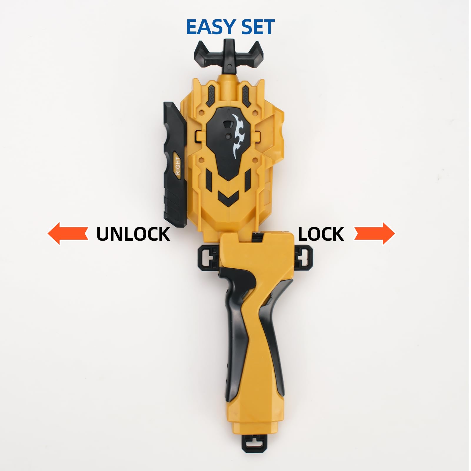 AIBREAY burst launcher grips provide comfortable handling and stable control.