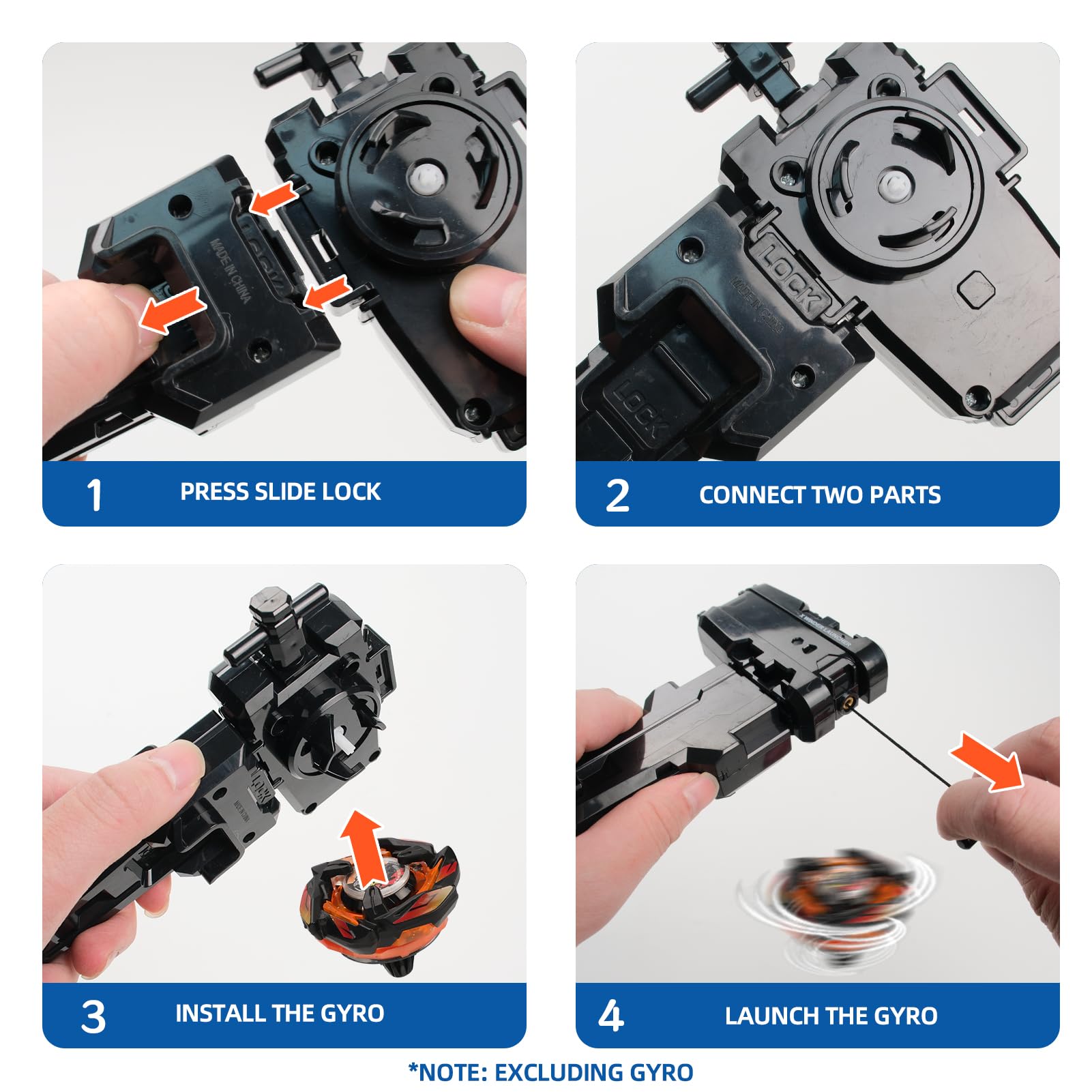 AIBREAY dual-launch modes illustration indicating versatility in battles.