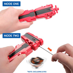 AIBREAY grip close-up showing ergonomic handle for stable shooting and control.