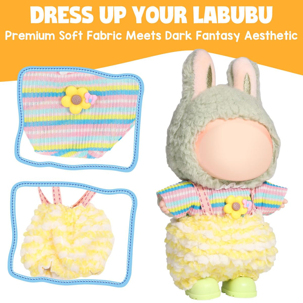 AICase 17cm doll accessories set for complete outfit embellishments