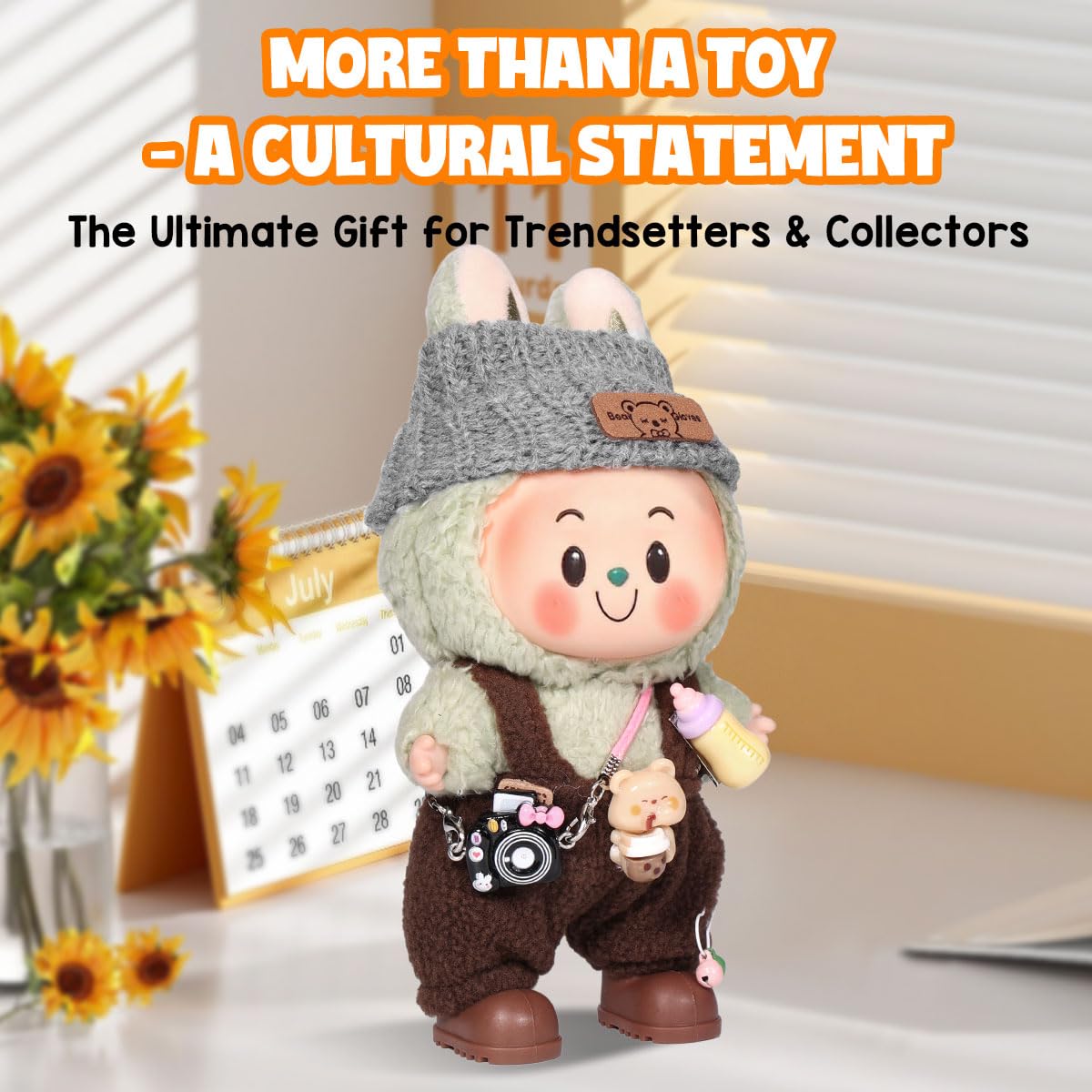 AICase 17cm doll accessory water bottle for realistic roleplay scenarios.