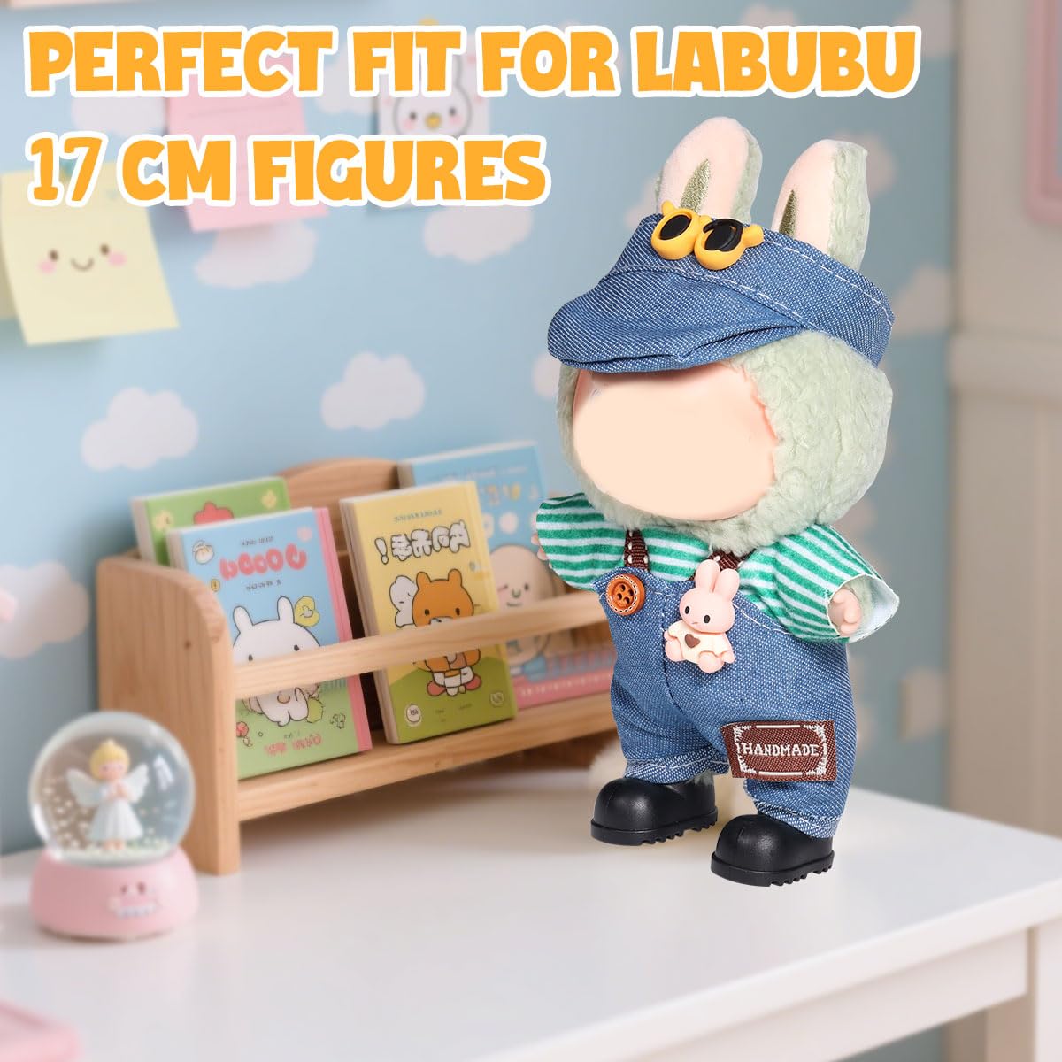 AICase 17cm doll hat completes a cute look for everyday pretend play.