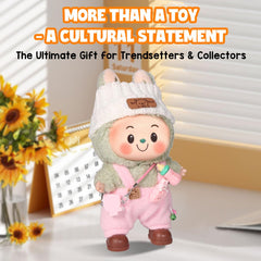 AICase 17cm doll clothes pink-16 accessories pack for mix-and-match