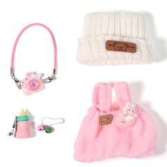 AICase 17cm doll clothes pink-16 water bottle for realistic styling