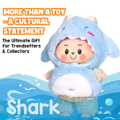 AICase 17cm doll outfit with rabbit motif for daily play and style