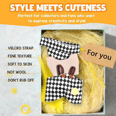 AICase 17cm doll colorful fabric inspires bright playful styling.