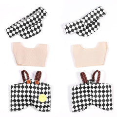 AICase 17cm doll crochet texture enhances tactile dress-up moments.