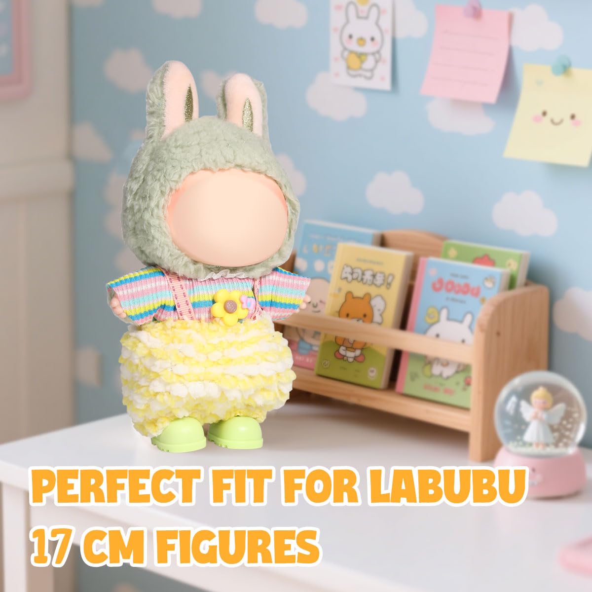 AICase 17cm doll dress in vibrant colors for stylish display