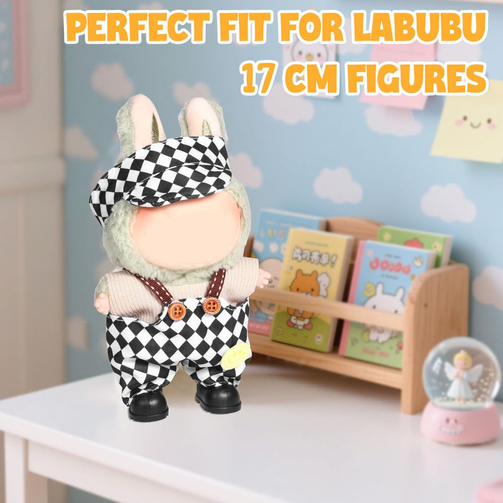 AICase 17cm doll hat completes stylish outfits with secure fit.
