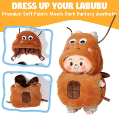 AICase 17cm doll outfit two-piece set offers vibrant colors for imaginative pretend play