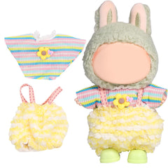AICase 17cm doll top with soft crochet for cozy dress up
