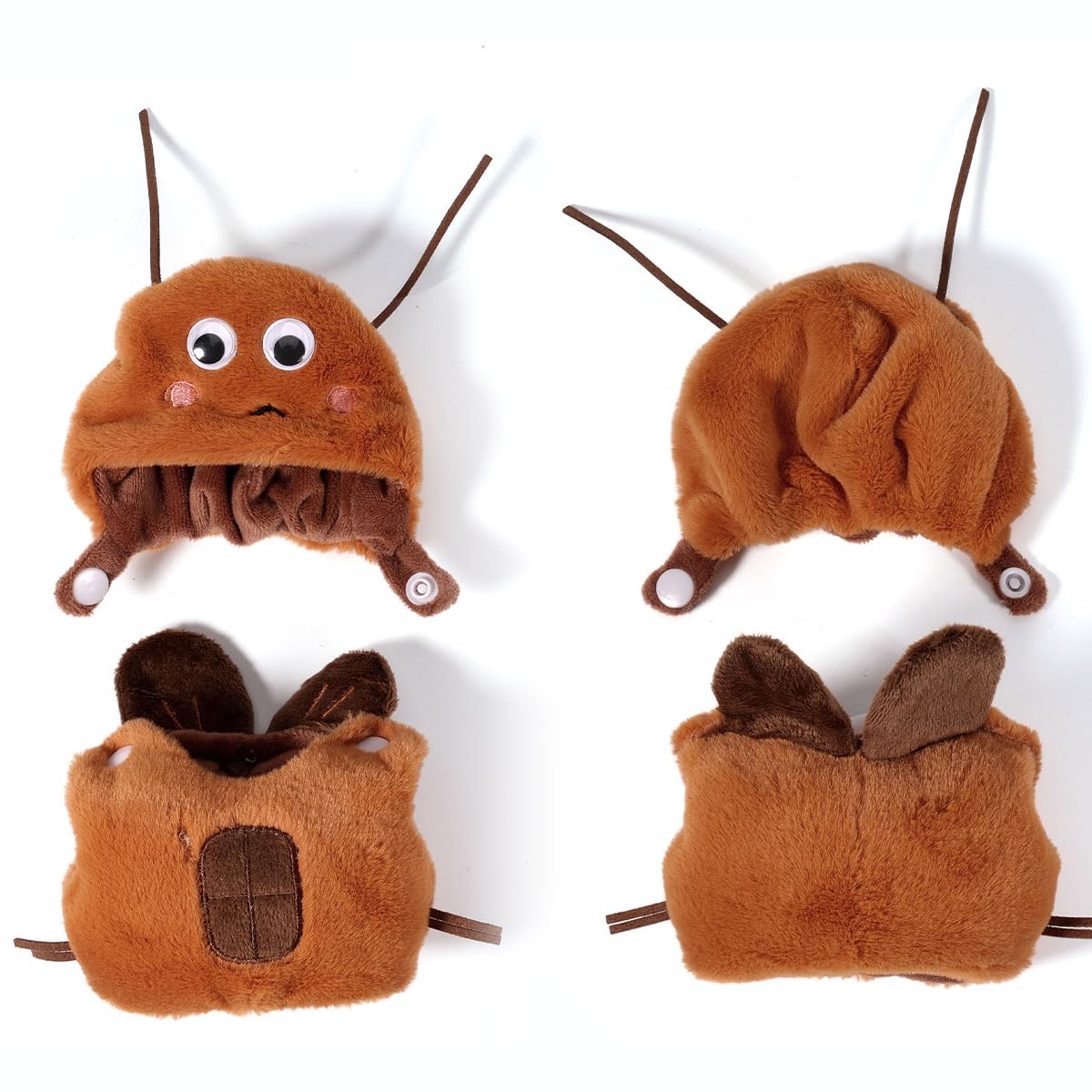 AICase cute animal-inspired doll clothes spark playful storytelling during rainy days