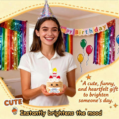 AicooFest emotional support card close-up with birthday message for encouragement