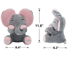 Aidiya Elephant Plush Gift-Ready Packaging – ideal for birthdays and holidays.