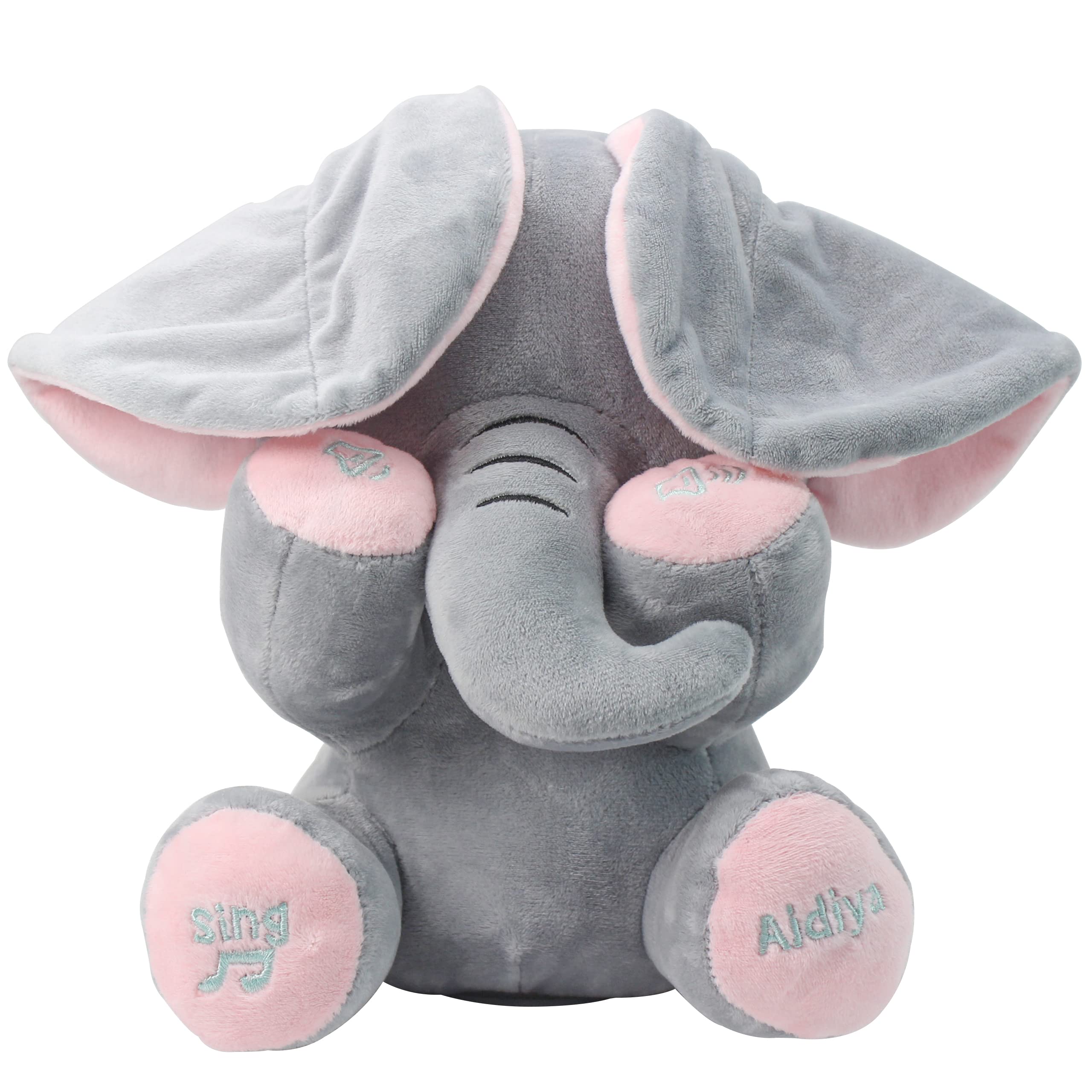 Aidiya Elephant Plush Interactive Mode – encourages interactive play and focus.