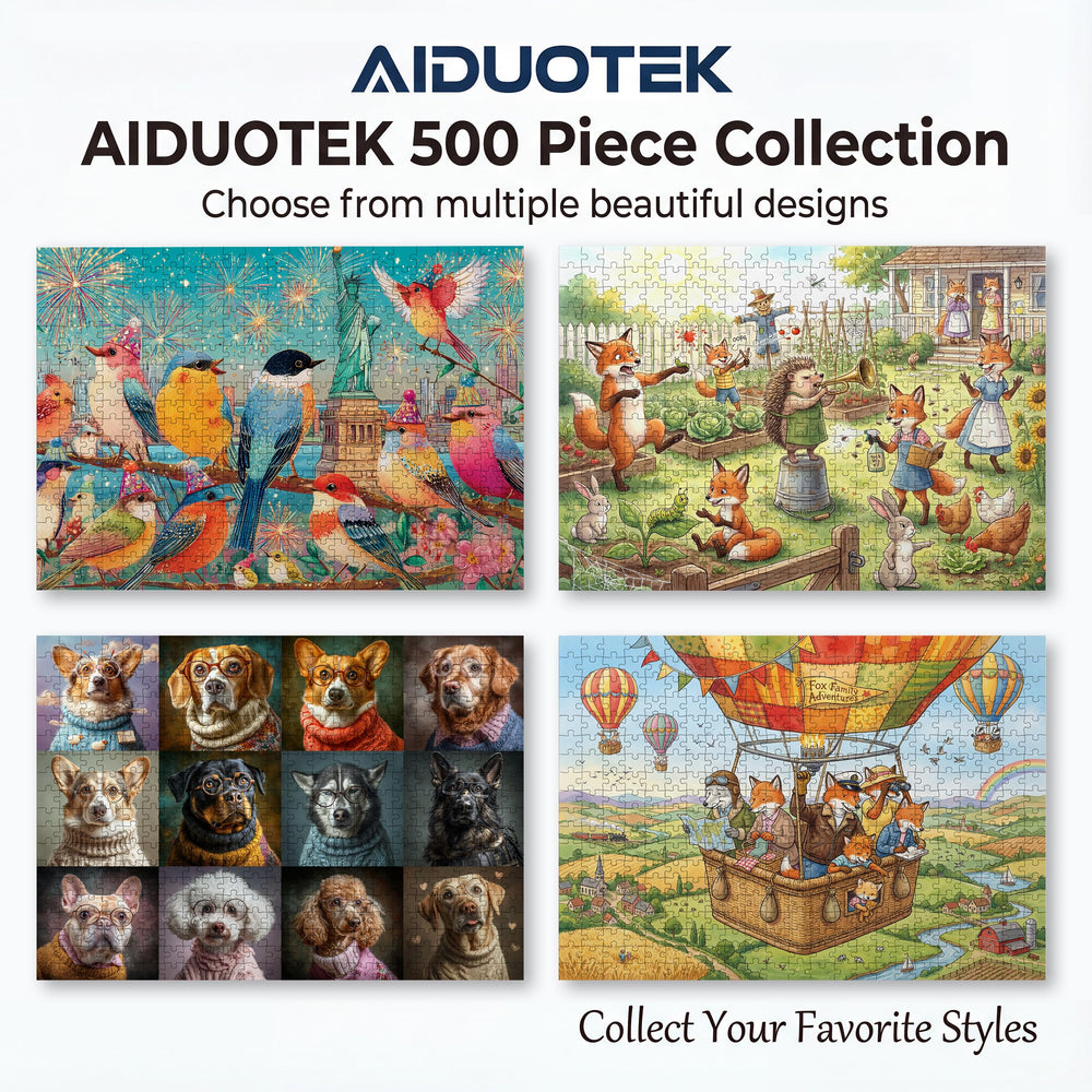 AIDUOTEK relaxing brain teaser perfect for home decor and downtime.