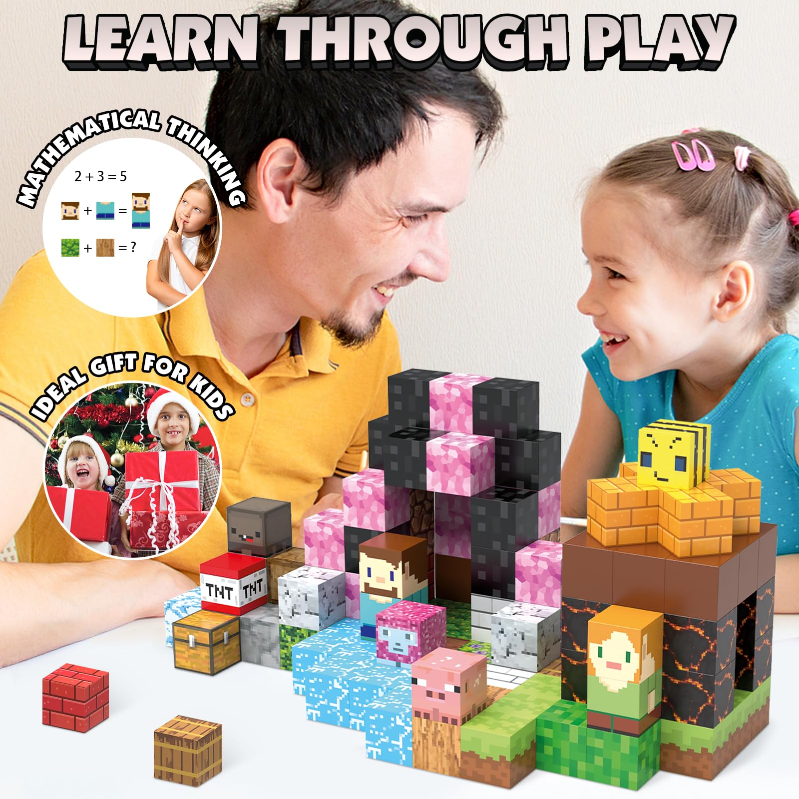 AIDYVOI child building with STEM-focused construction play