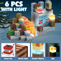 AIDYVOI light-up magnetic blocks illuminate playtime and exploration