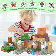 AIDYVOI magnetic blocks are waterproof and easy to clean for daily use.