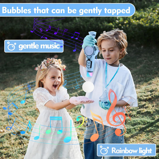 AIERSA gloves for the bubble wand enable playful popping.
