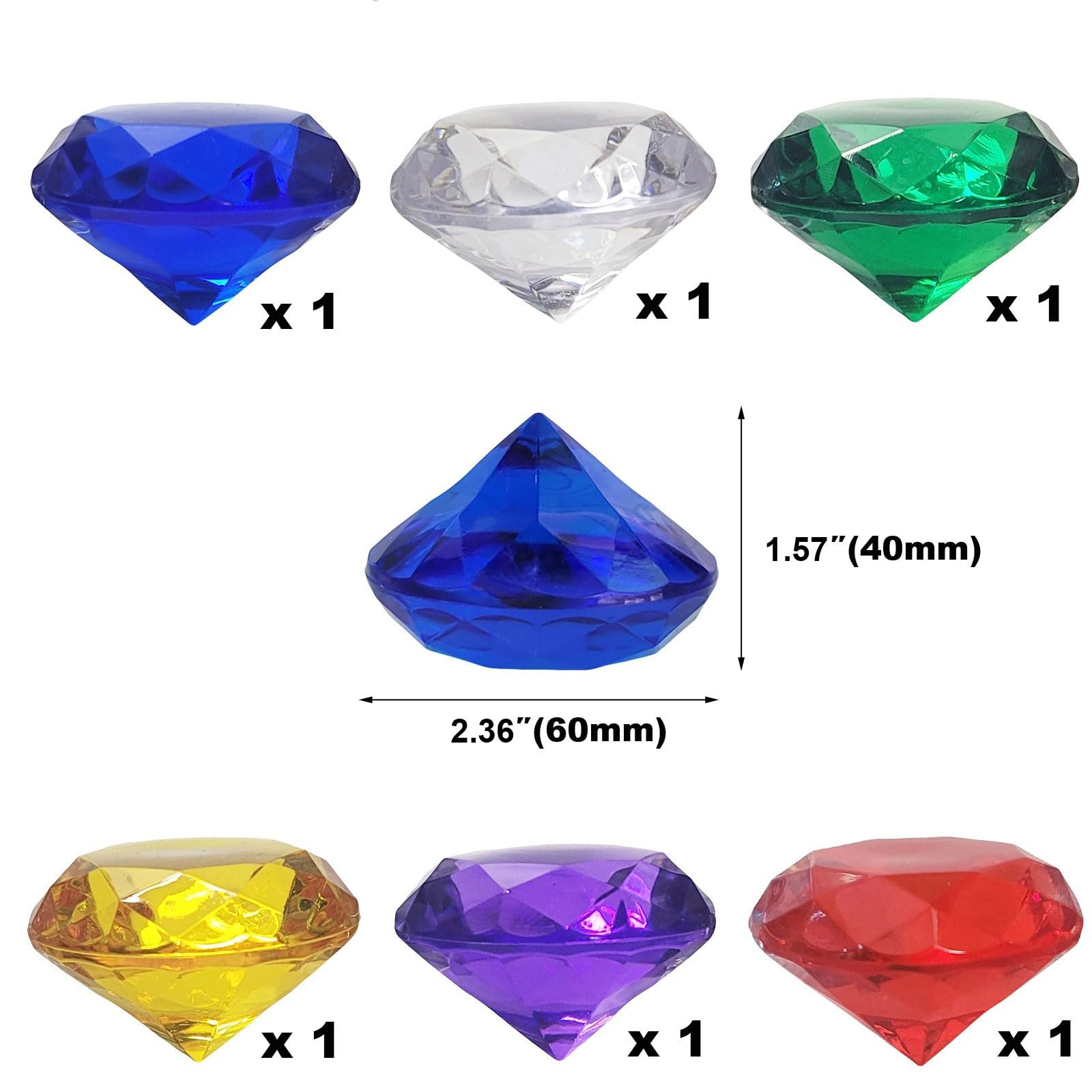 AiFanS extra big gems support easy spotting and retrieval during pool practice
