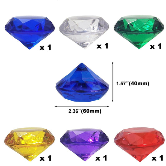 AiFanS extra big gems support easy spotting and retrieval during pool practice