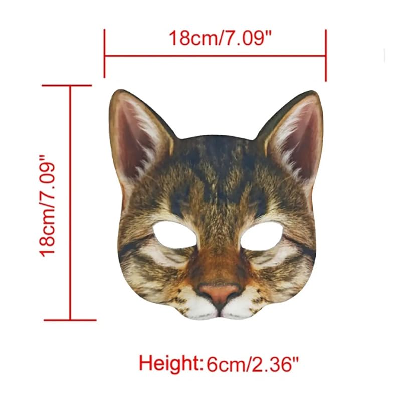 Aiffort cat-mask-for-halloween ideal for parties and club nights.