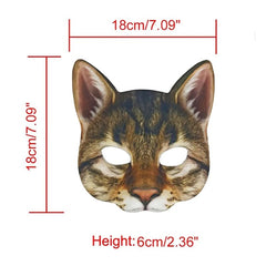 Aiffort cat-mask-for-halloween ideal for parties and club nights.