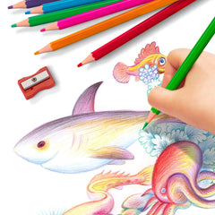 Aigybobo pre-sharpened coloring pencils save classroom time.