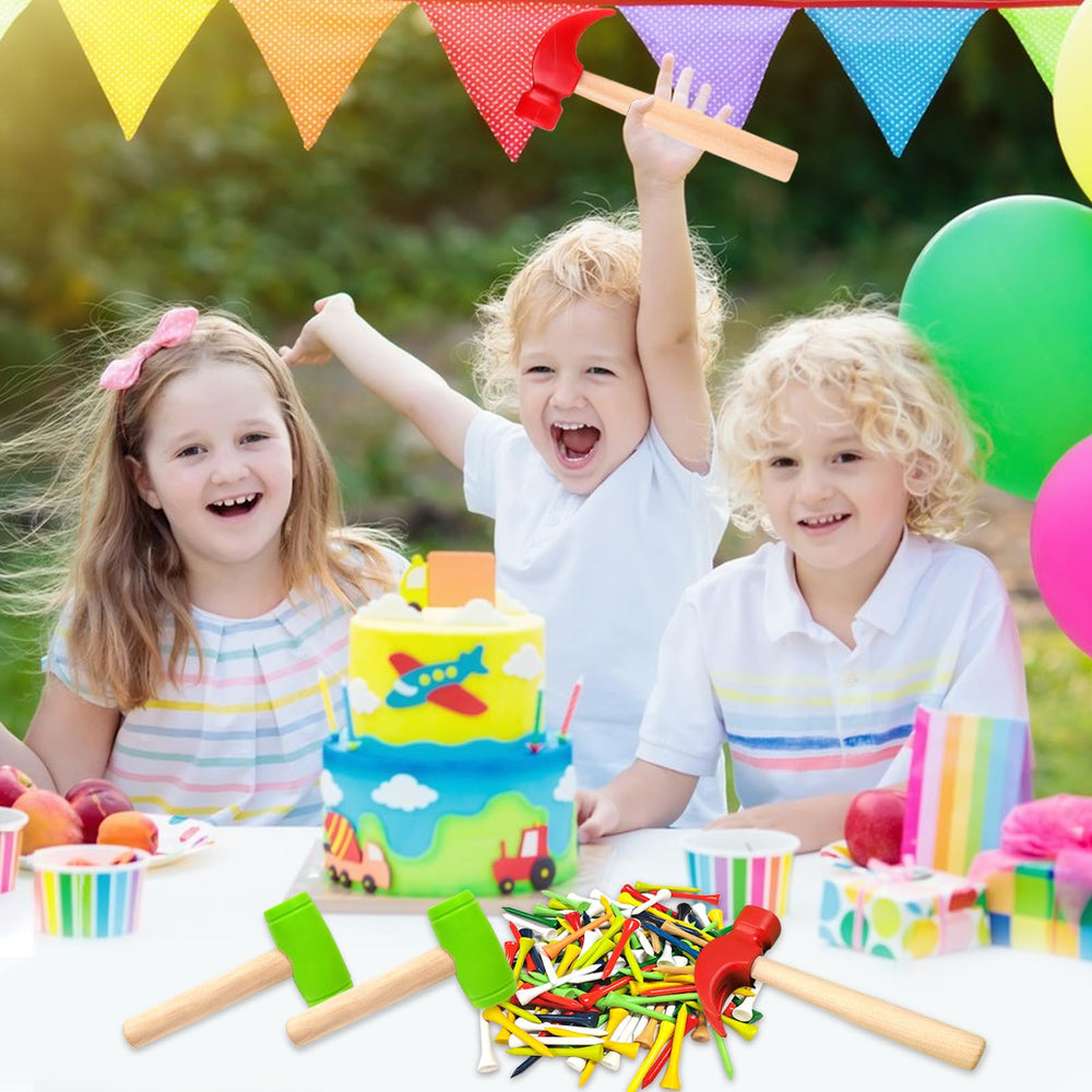 AIHSUMC child-play with hammers explores cause-and-effect in a safe way.