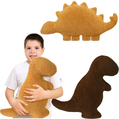 Aiideals Dino Nugget Pillow chocolate plush for cozy kids' rooms and playful gifting.