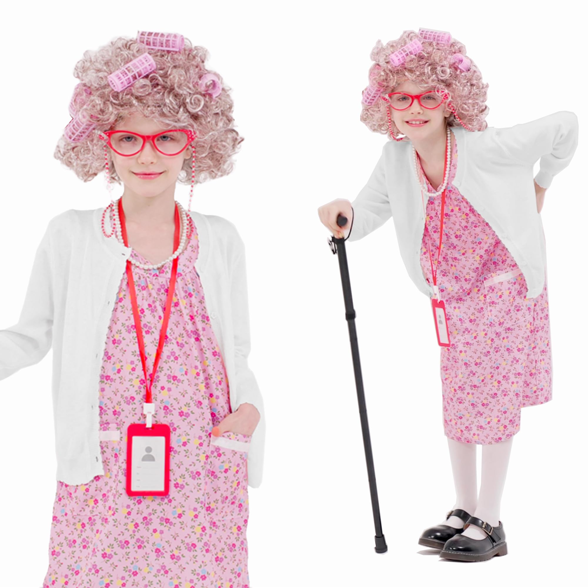 Aimeiar Granny dress and cardigan offering soft, comfortable wear.