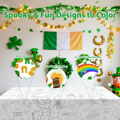 AinDen shamrocks and leprechauns designs spark festive art for kids